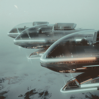 MidJourney Space Wars